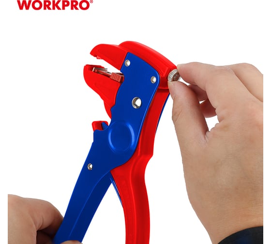 Клещи WORKPRO обжимные автоматические 168 мм WP291008