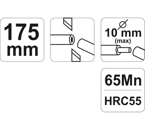 Клещи для снятия изоляции, 175 мм YATO YT-2268