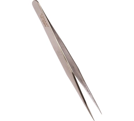 Пинцет прямой REXANT 130мм 12-0373
