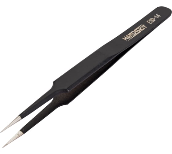 Диэлектрический пинцет HANDSKIT 120 мм ESD14