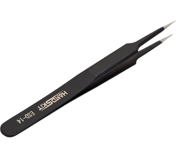Диэлектрический пинцет HANDSKIT 120 мм ESD14