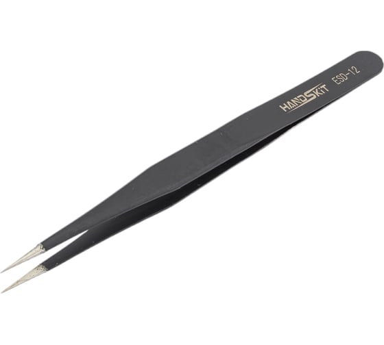 Диэлектрический пинцет HANDSKIT 135 мм ESD12