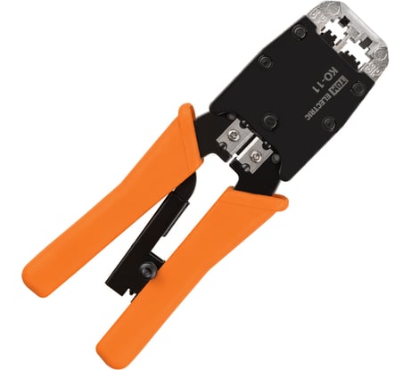 Обжимные клещи TDM ELECTRIC КО-11 "МастерЭлектрик" обжим RJ-11/12/45 (8P8C, 6P6C, 6P4C, 6P2C) SQ1001-0012