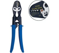 Пресс-клещи для наконечников из листовой меди DIN 46234 0,5-16 мм2, вдавливание, храповый механизм Klauke klkK25