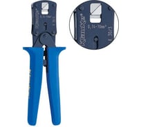 Пресс-клещи с храповым механизмом для втулочных наконечников 0,14-10 мм2, ромб Klauke klkK303