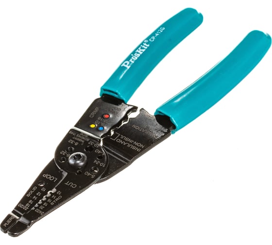 Инструмент для обжима и зачистки ProsKit CP-412G 00325936