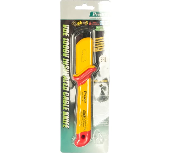 Нож 1000В Pro'sKit PD-V003B 00321647