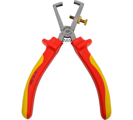 Диэлектрические пассатижи для зачистки изоляции, 160 мм KING TONY 6716-06A