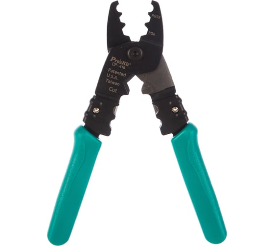 Клещи для обжима и зачистки Pro'sKit CP-418 00324092