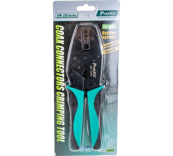 Клещи для обжима Pro'sKit 6PK-230PA 00153947