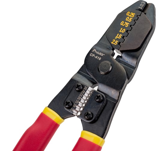 Клещи для обжима и зачистки ProsKit CP-416 00324204