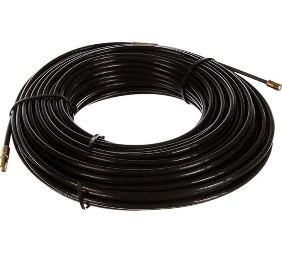 Протяжка нейлоновая FORTISFLEX NP-4.0/30 черный 30 м 71072 1