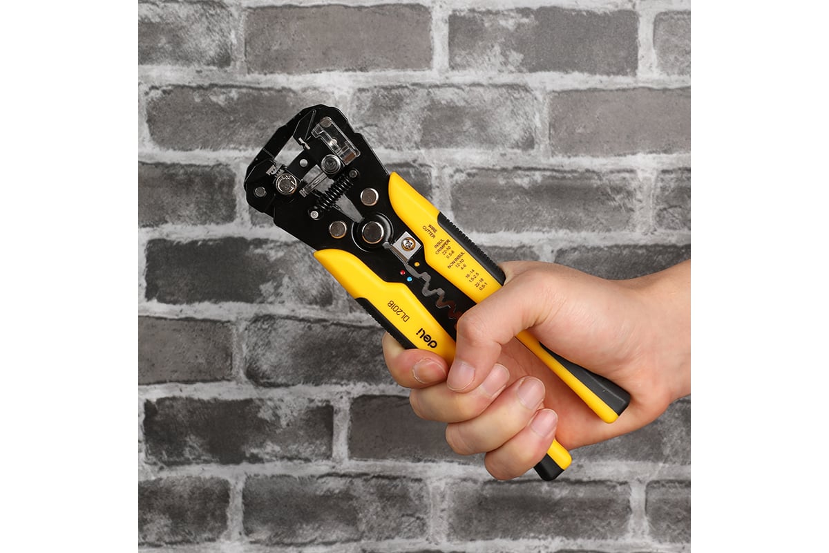 Инструмент DELI dl2018 многофункциональный для зачистки проводов ...