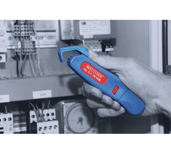Кабельный нож плюс снятие изоляции провода 0,5-6 мм2 S 4-28 Multi Weicon-Tools wcn50057328