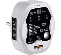 Тестер безопасности розеток + проверка УЗО Laserliner LiveTester Plus 083.027A