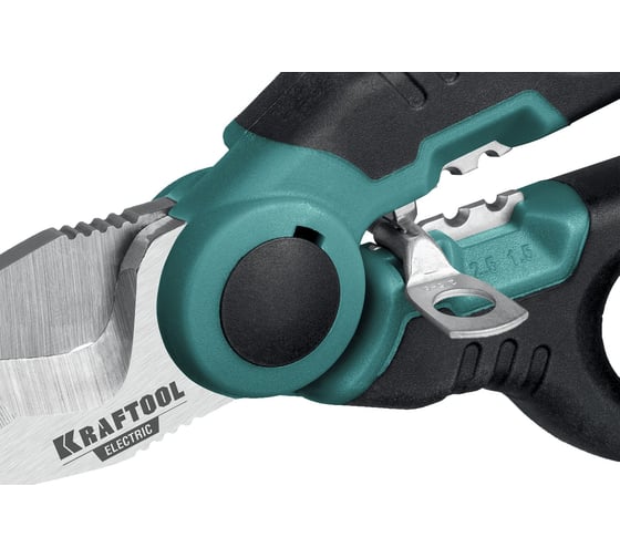 Ножницы электрика Electric KRAFTOOL 4-в-1, 160 мм, с чехлом 23356