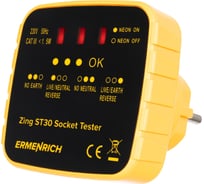 Тестер розеток Ermenrich (Эрменрих) Zing ST30 81725
