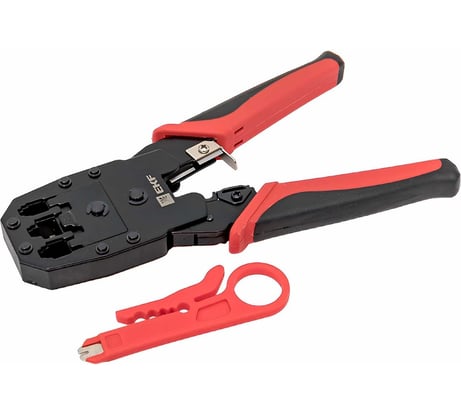 Кримпер для обжима и зачистки витой пары EKF TERACOM TRC-NT12