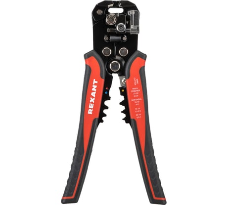 Инструмент для зачистки кабеля REXANT 0,2-6 мм2 и обжима наконечников HT-766 12-4005