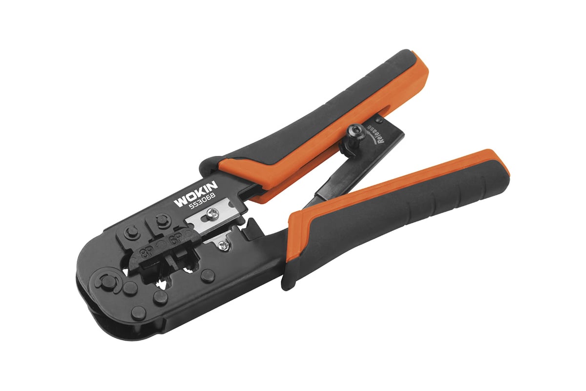 Универсальный кримпер Wokin с храповиком, 8P, 6P, 185 мм 1352846 ...