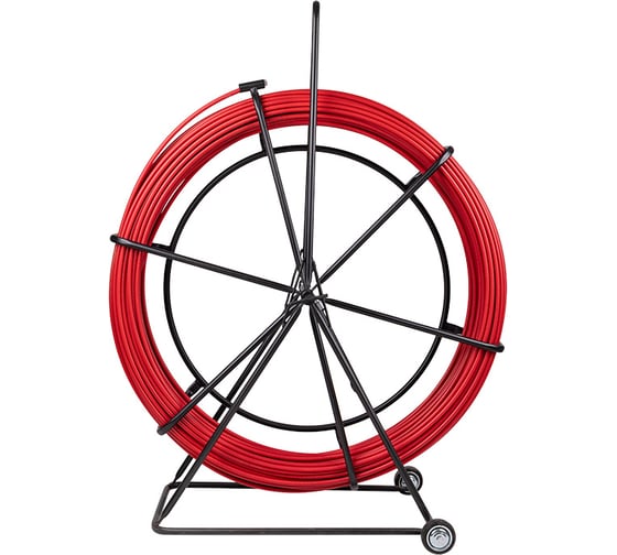 Кабельная протяжка, 150 м красная REXANT 47-1115