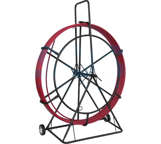 Кабельная протяжка, 100 м, красная REXANT 47-1110