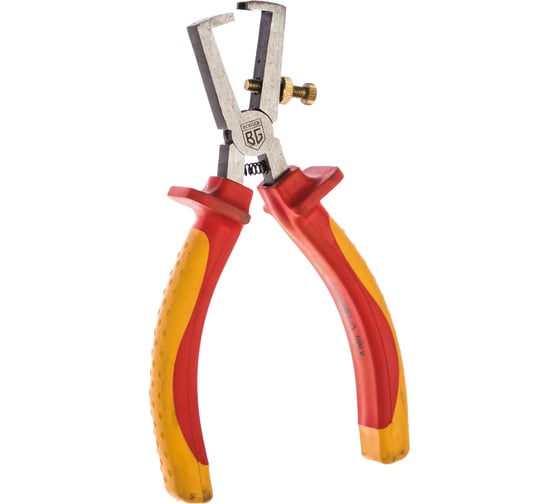 Диэлектрические клещи для снятия изоляции Berger BG 1000V 175 мм BG1210