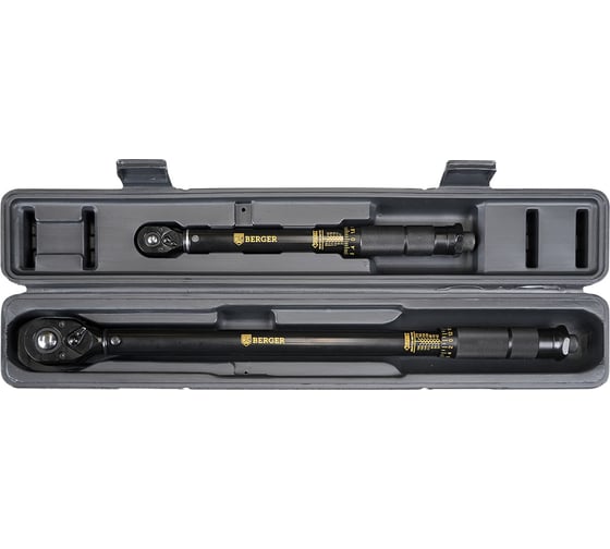 Набор динамометрических ключей, 2 предмета Berger BG BG2163 1/2 28-210Nm+1/4 5-25Nm
