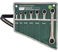 Набор двусторонних трещоточных ключей Дело Техники планшет тетрон, 7 шт. 515777