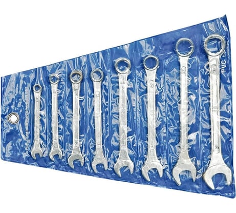 Набор комбинированных ключей TOYA 6-19 мм, 8 шт. 51580