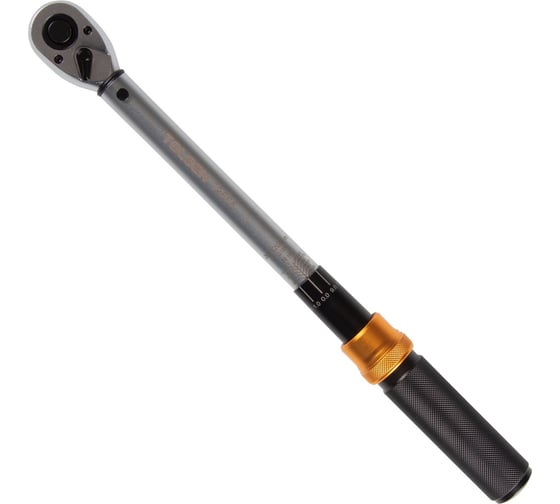 Динамометрический ключ TOLSEN 1/2", 20-120 Нм, в пластиковом кейсе TT19666
