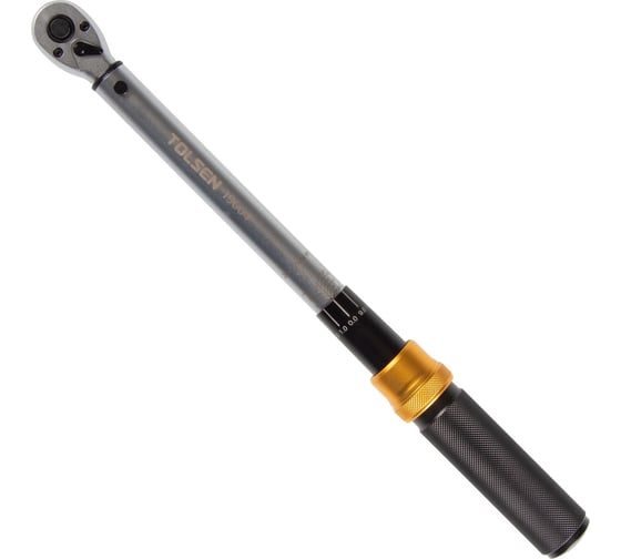 Динамометрический ключ TOLSEN 3/8", 20-120 Нм, в пластиковом кейсе TT19664 1