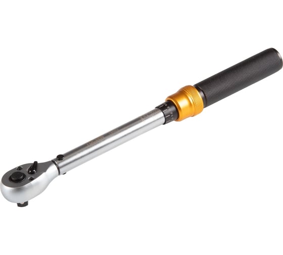 Динамометрический ключ TOLSEN 3/8", 10-60 Нм, в пластиковом кейсе TT19663