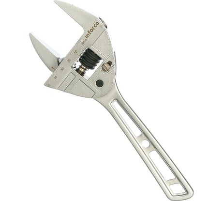 Разводной ключ с трещоткой 200х50 мм Inforce 06-05-87