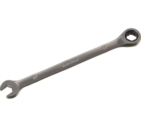 Комбинированный трещоточный ключ 10мм Inforce, Сталь Cr-V, 72 зуба, профессиональный, 06-05-81