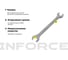 Рожковый ключ 12x13мм Inforce, Сталь Cr-V, профессиональный, 06-05-60 3