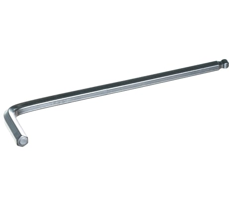 Торцевой шестигранный ключ с шаром удлиненный для изношенного крепежа Jonnesway H23S160 H6 49351