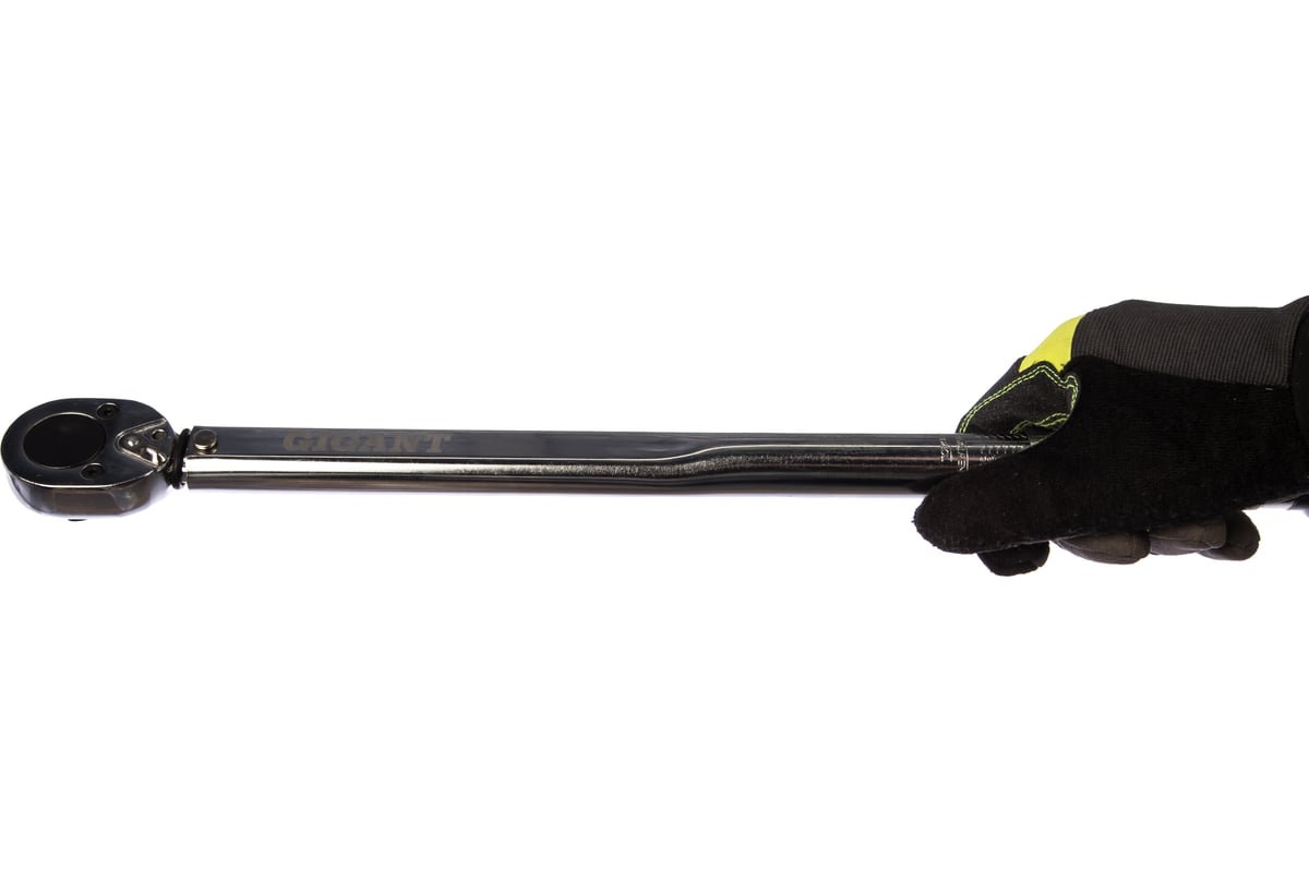 Динамометрический ключ 1/2" 28-210 Нм Gigant, Длина 500мм, Сталь Cr-V ...