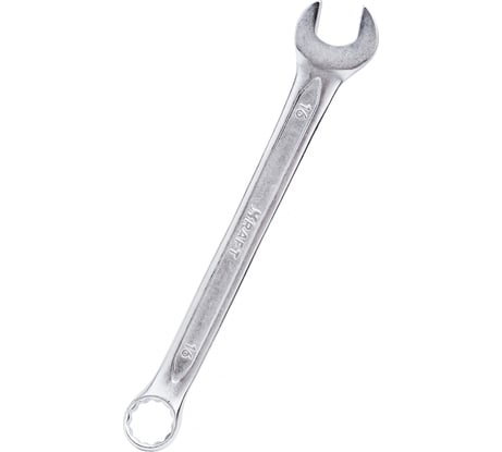 Комбинированный ключ, холодная штамповка 16 мм Cr-V KRAFT KT 700510