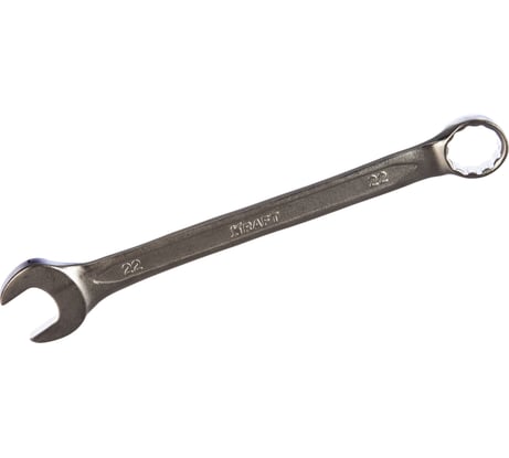 Комбинированный ключ, холодная штамповка 22 мм Cr-V KRAFT KT 700516