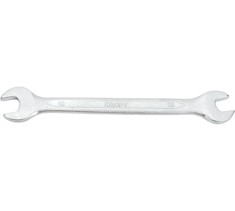 Рожковый ключ 10*12мм Cr-V холодная штамповка KRAFT KT 700524