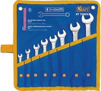 Набор комбинированных ключей 8шт: 6 8 10 12 13 14 17 20мм сумка KRAFT KT 700553