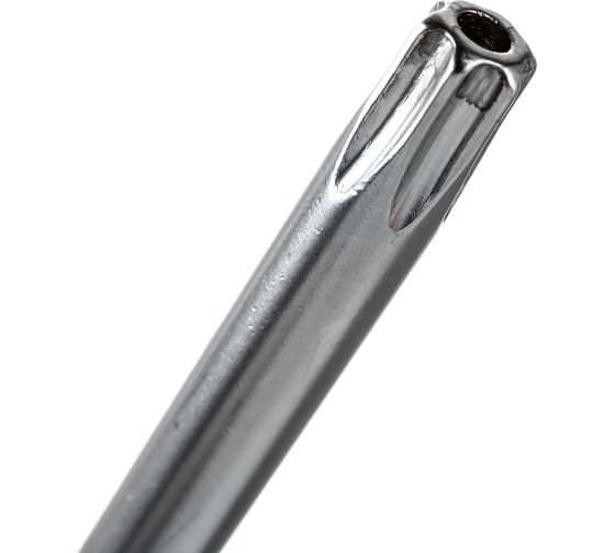 Г-образный экстра длинный ключ TORX T30 ЭВРИКА ER-76630XL