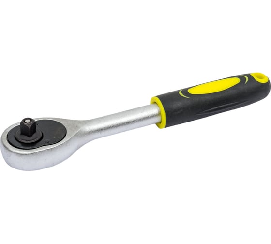 Реверсивная трещотка WMC TOOLS с резиновой ручкой, 1/4" WMC-80222(80224)