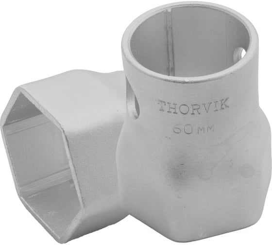 Трубчатый ступичный шестигранный ключ THORVIK BS6P60 60 мм 053747