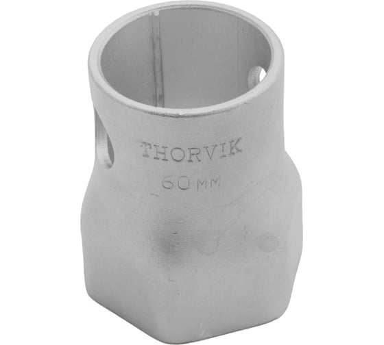 Трубчатый ступичный шестигранный ключ THORVIK BS6P60 60 мм 053747 29784416