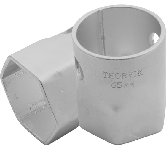 Трубчатый ступичный шестигранный ключ THORVIK BS6P65 65 мм 053748