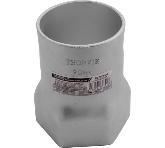 Трубчатый ступичный шестигранный ключ THORVIK BS6P90 90 мм 053752