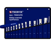 Набор ключей трубчатых в сумке THORVIK TBSS12TB 6-32 мм 12 предметов 53738 053738