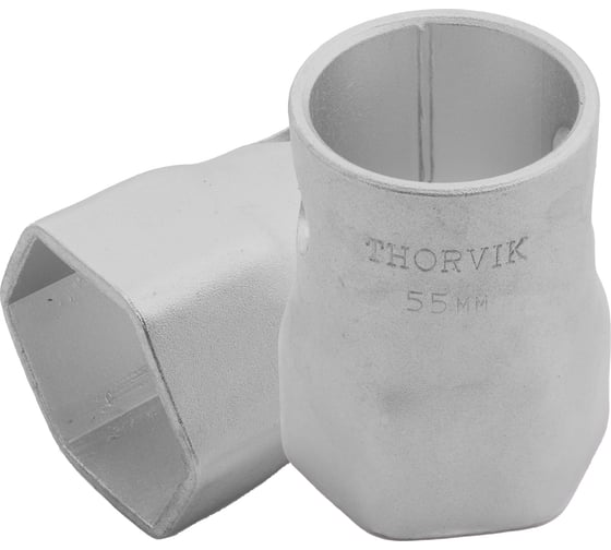 Трубчатый ступичный шестигранный ключ THORVIK BS6P55 55 мм 053746